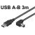 USB A - B kábel 3m +5,00€